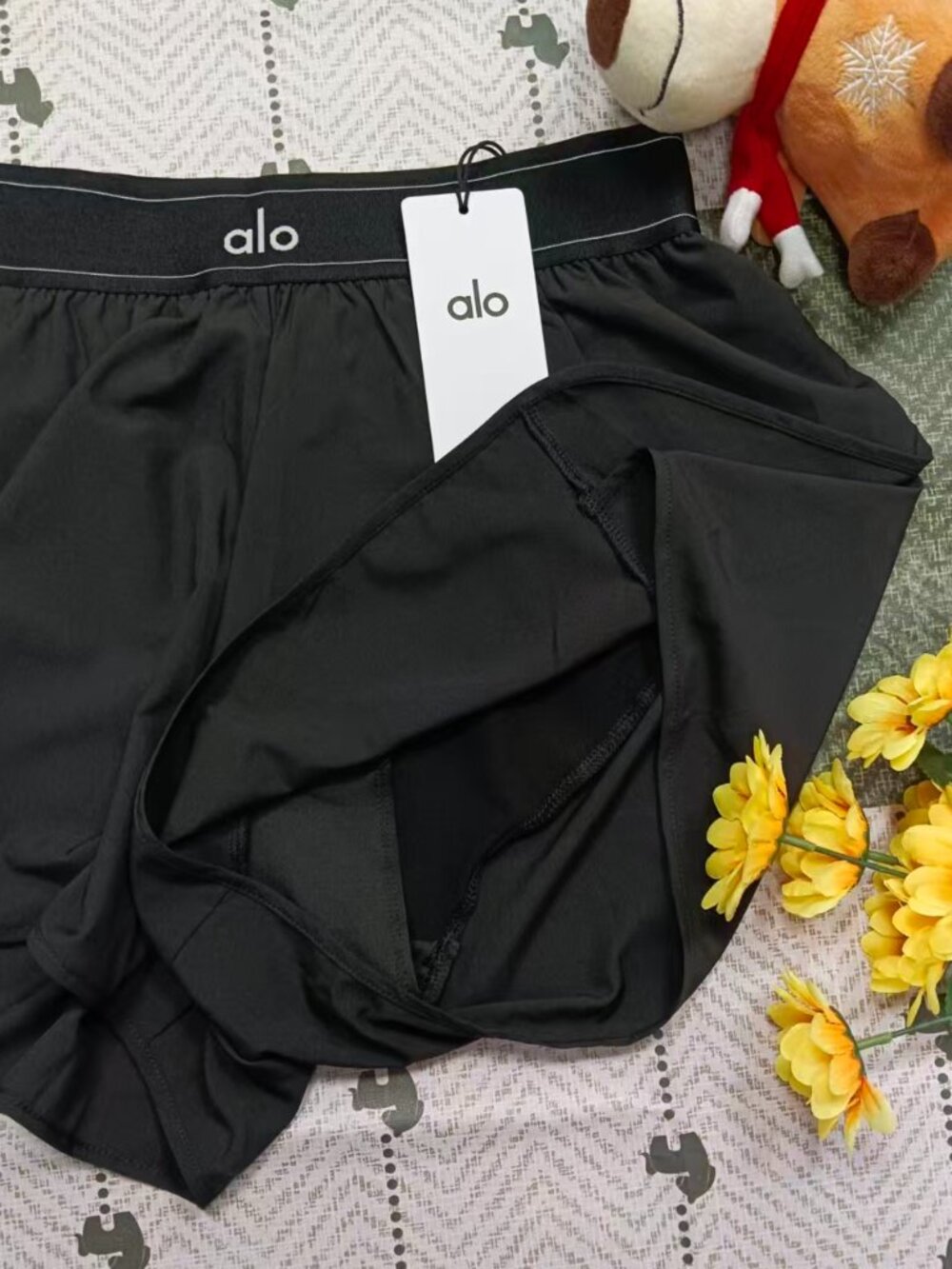 👩🚒Black ALO Match Point Short😋High-Rise |Versatile|New With Tags - Picture 5 of 8